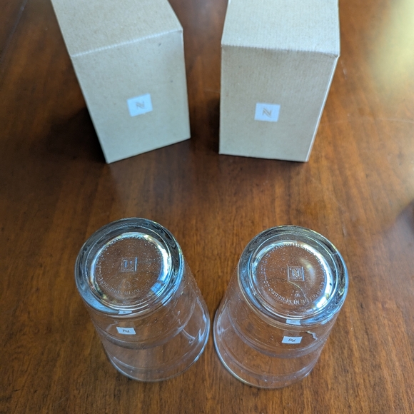 Nespresso View Recipe Glasses (2) With Original Box - Picture 4 of 7